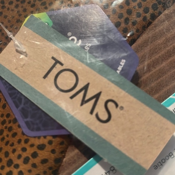 TOMS - Womens Kala Bootie, Size: 9 | Color: Tan Mini Cheetah Suede | NEW/NWT🖤🤎 - Picture 14 of 14